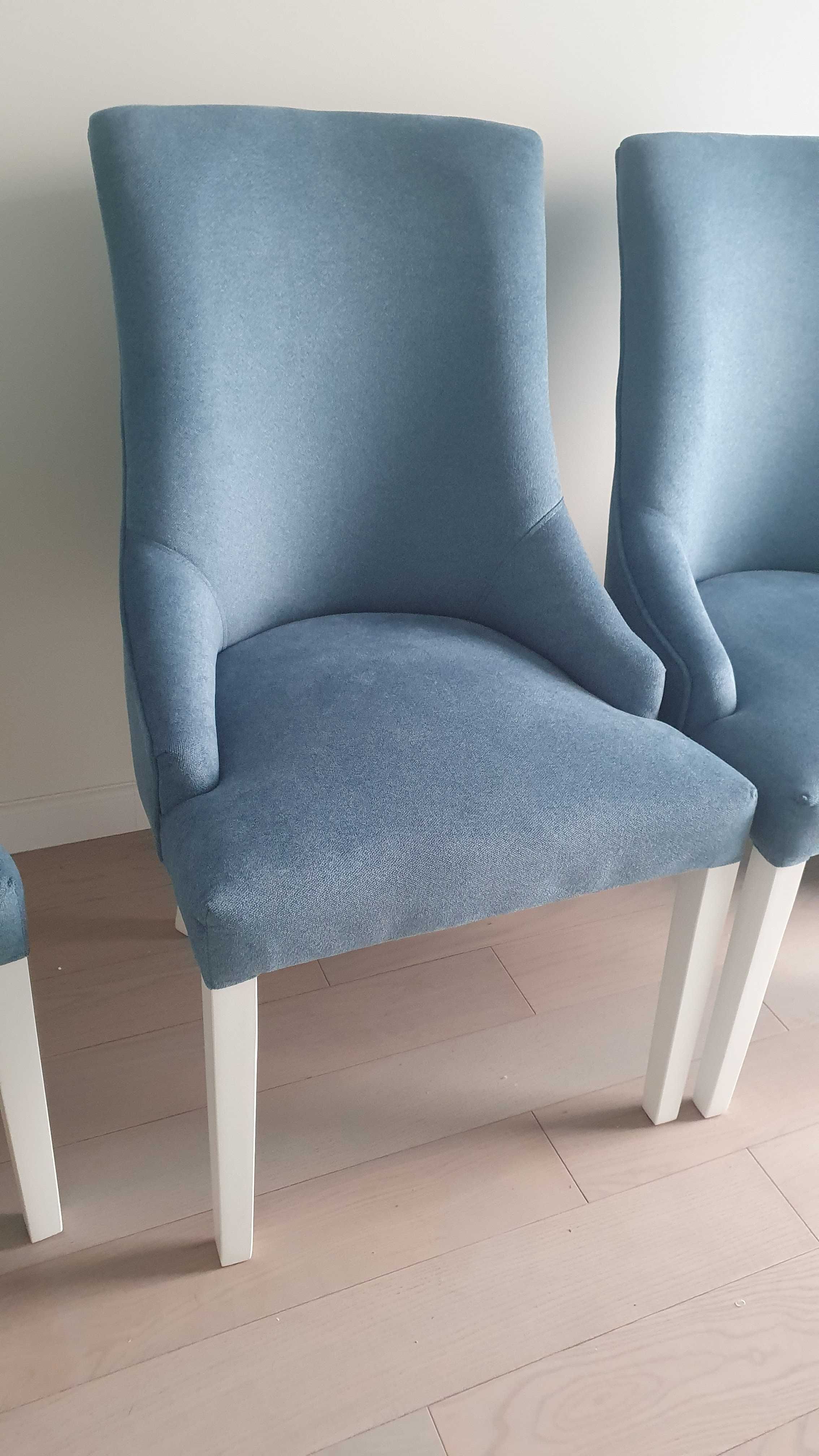Krzesło tapicerowane w stylu Hampton
