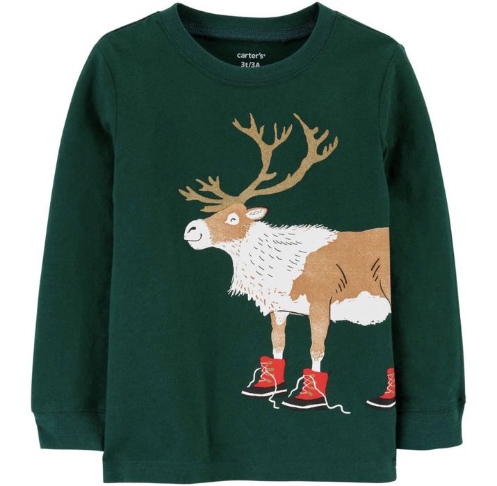 Новорічна дитяча кофта светр некст next 2-4/7-8 р