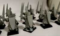 Warhammer Dark Elves  - Swordsmen Plastic  - 1992r