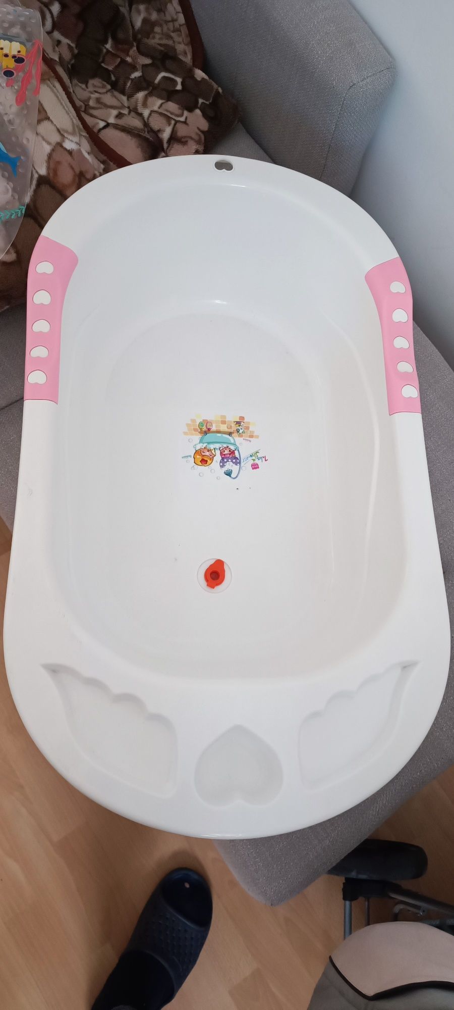 Wanienka do kąpieli dla dziecka plus akcesoria