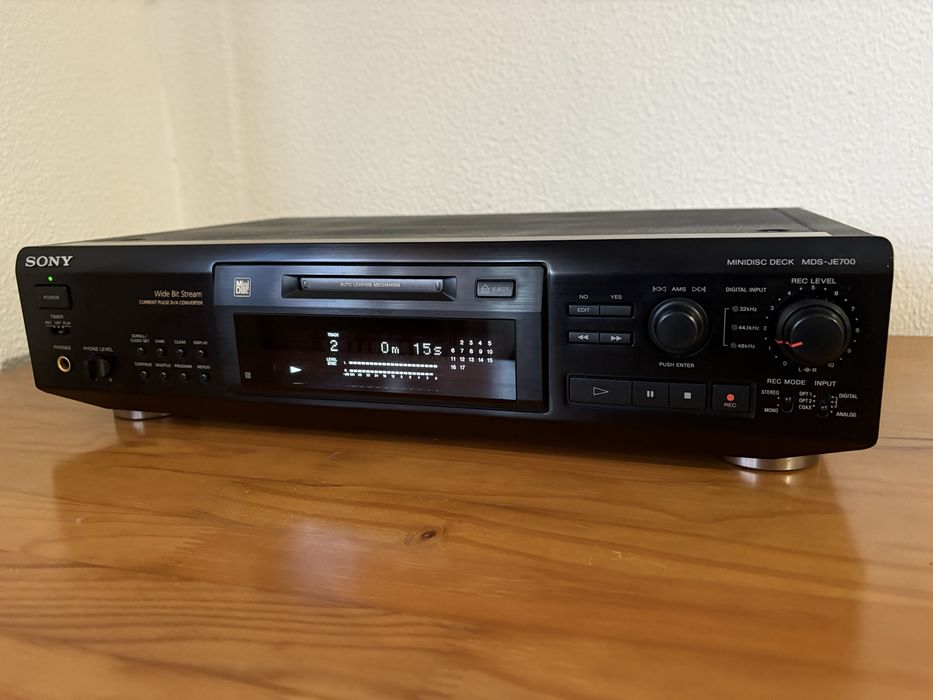 MiniDisc Sony MDS-JE700