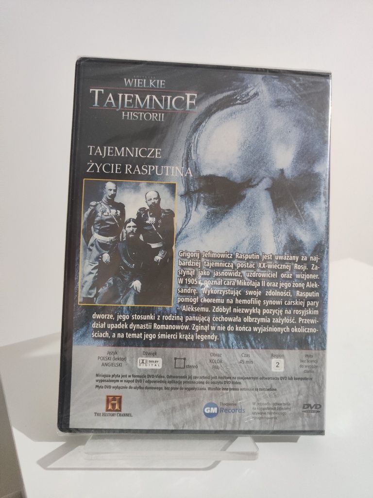 NOWA Kolekcja Wielkie Tajemnice Historii - Tajemnicze życie Rasputina