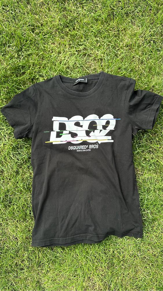 Dsquared2 koszulka czarna T-shirt S
