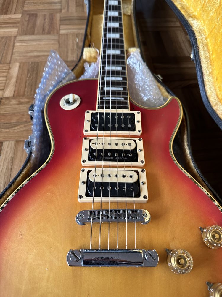 Guitarra Les Paul Custom Aria Pro II Japão 76-78