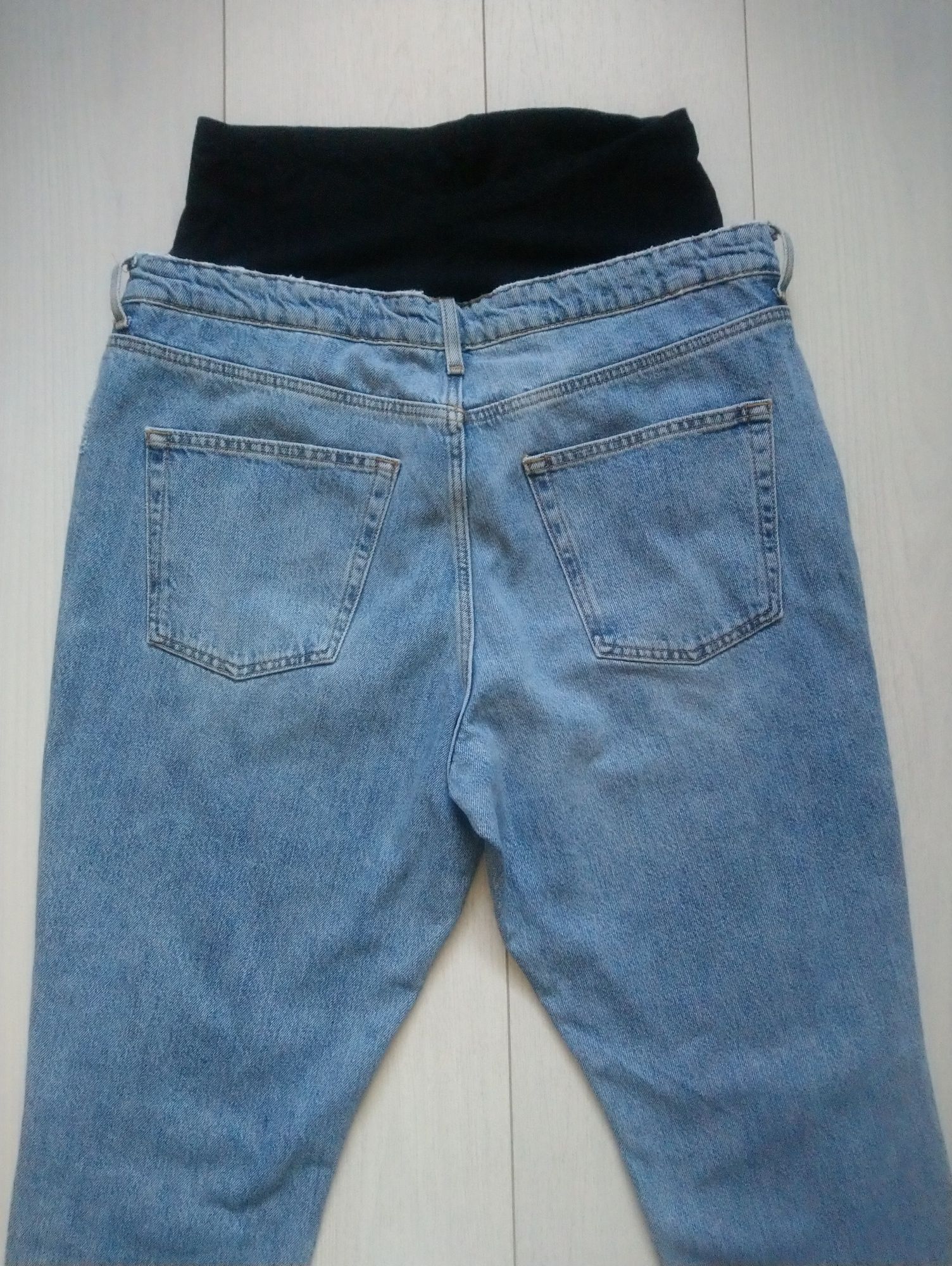 Джинси з дирками для вагітних W34, L30 Topshop