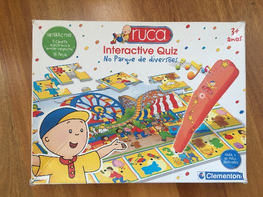 Puzzle do Ruca quiz interativo - No parque de diversões