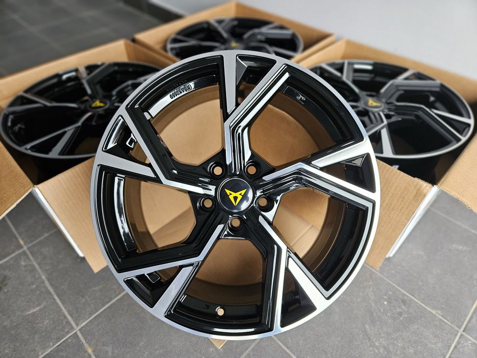 Cupra Formentor 18 " Nowe 5x112 Leon Felgi Czarne Alufelgi ET40