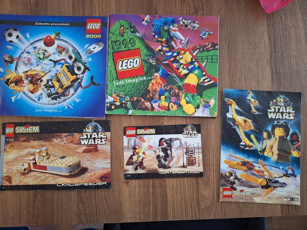 Lego instrukcje star wars, system, technic, bionicle, katalogi, plakat