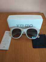 PREMIUM KENZO UNIKAT NOWE oryginalne okulary przeciwsłoneczne białe