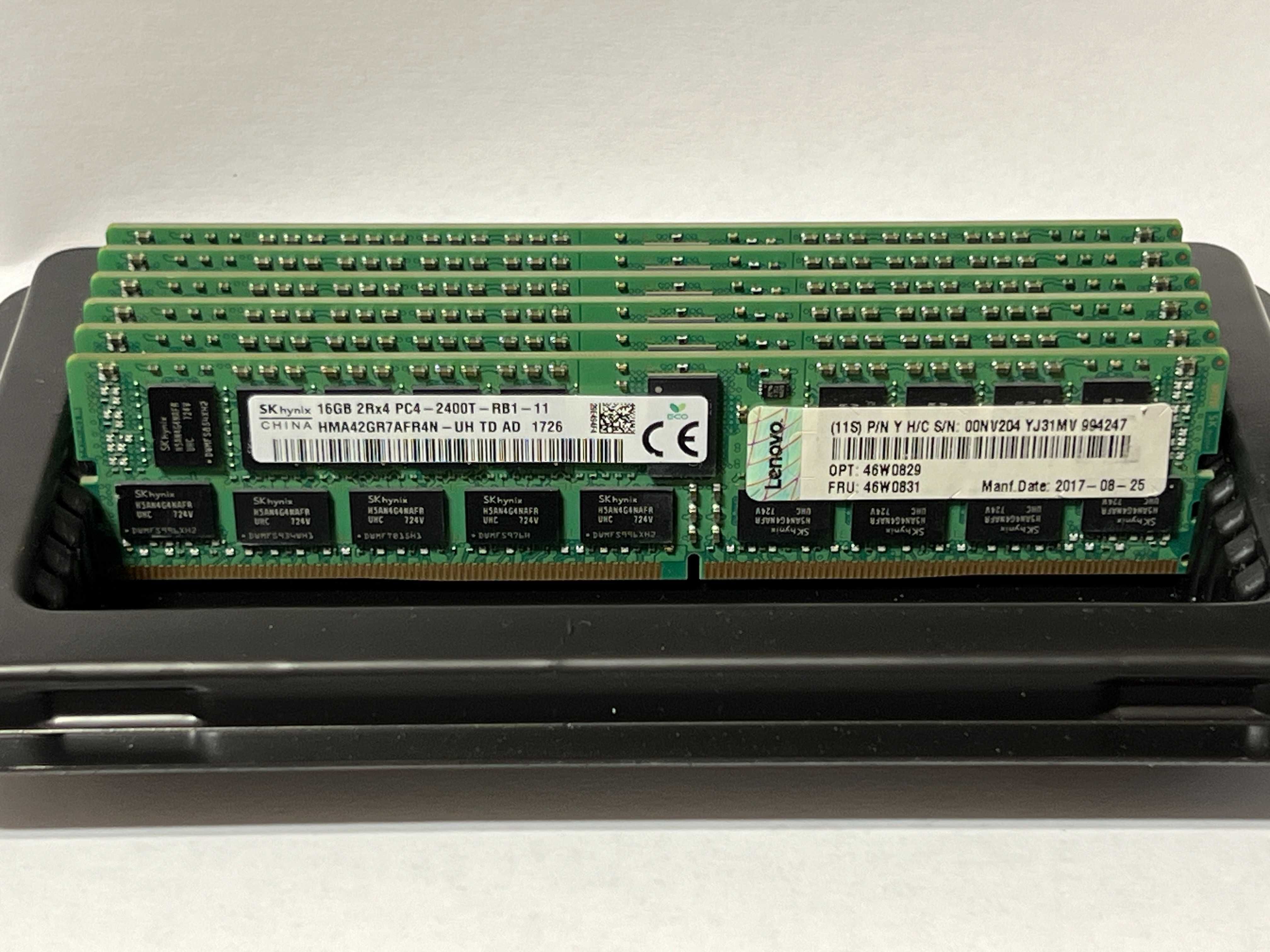 Память 8-16Gb DDR4 PC4 - 2400T ECC Reg cерверная HP DELL C612 X99