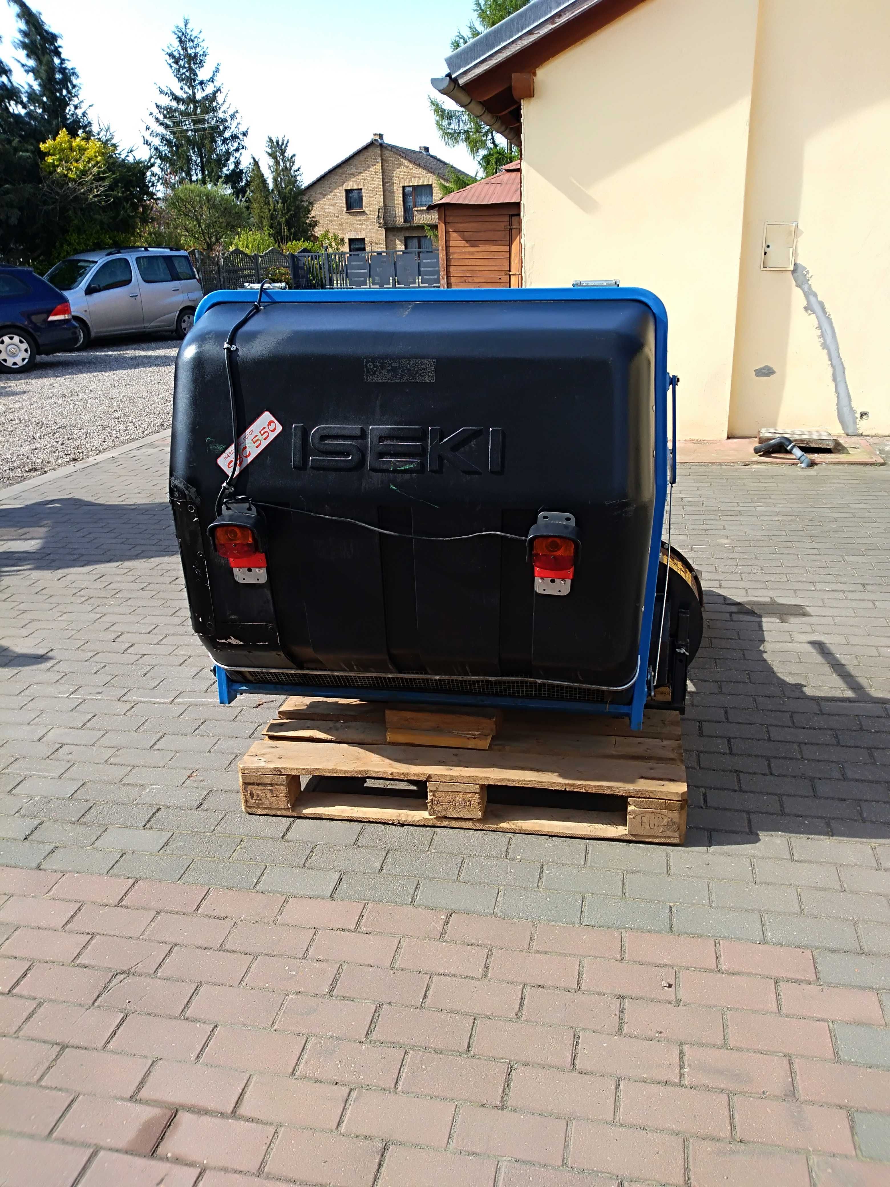 kosz na trawę do traktora kosiarki iseki gls 550/sg