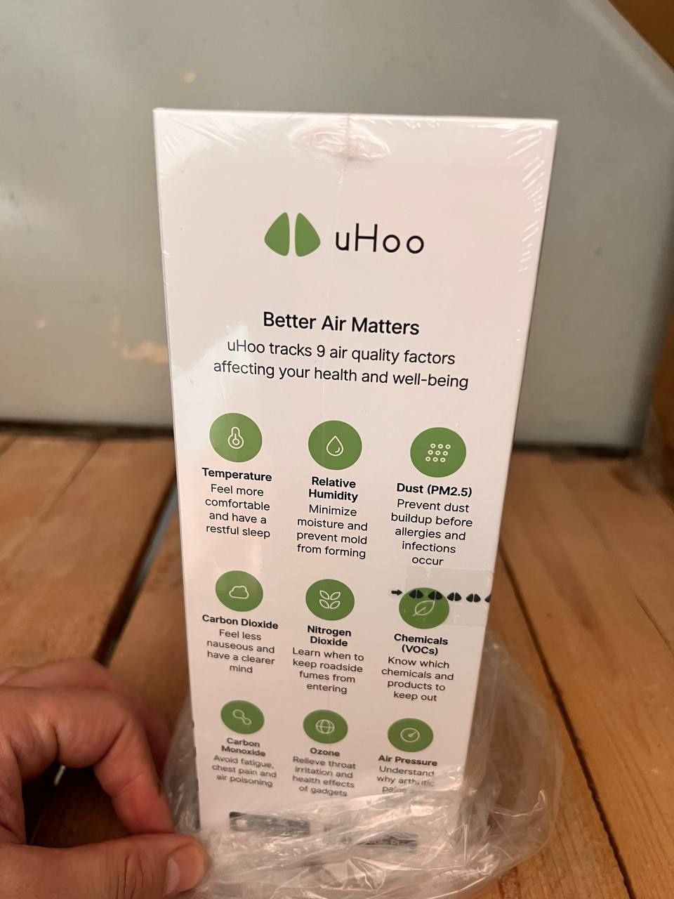 Розумний монітор якості повітря uHoo Air