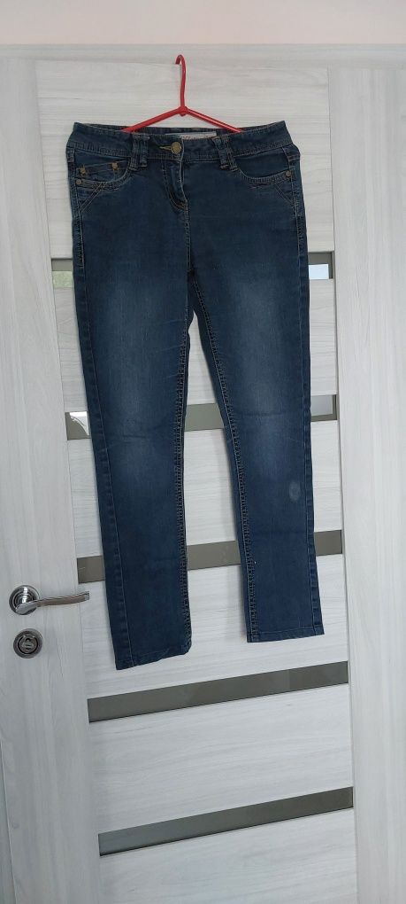 Spodnie jeansowe dżinsowe dziny S dunnes skinny rurki