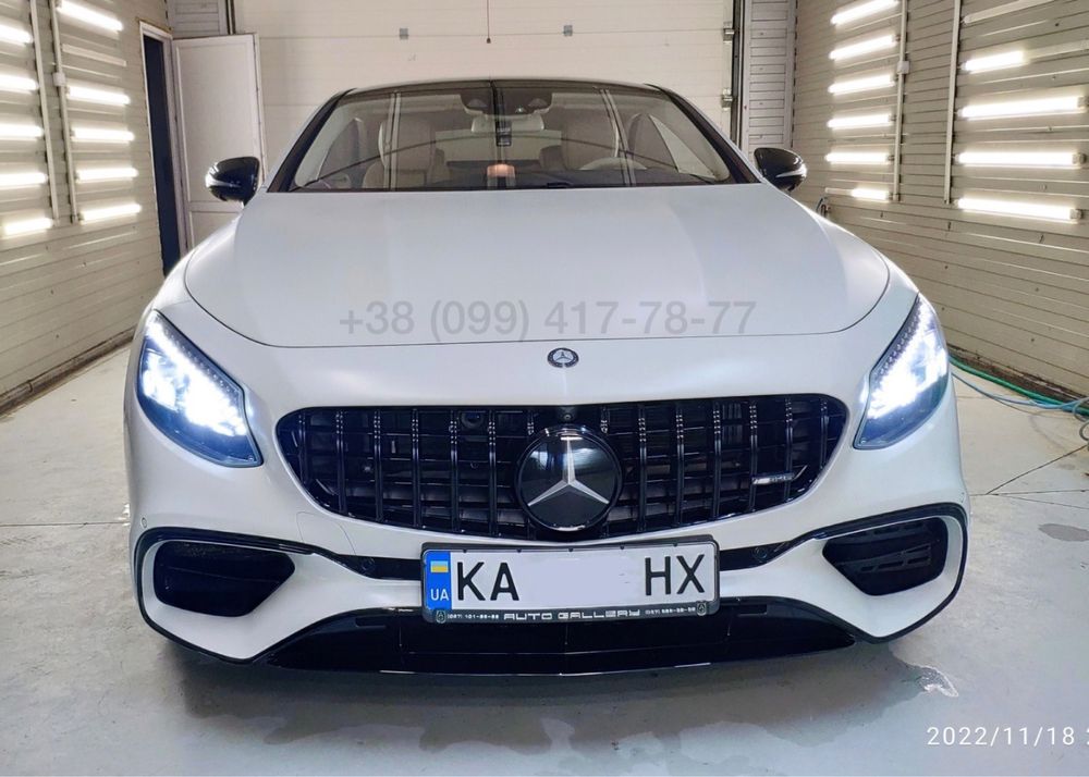 Рестайлинг обвес S63 AMG Coupe 2018+ Mercedes C217 W217 S550 S500 S65