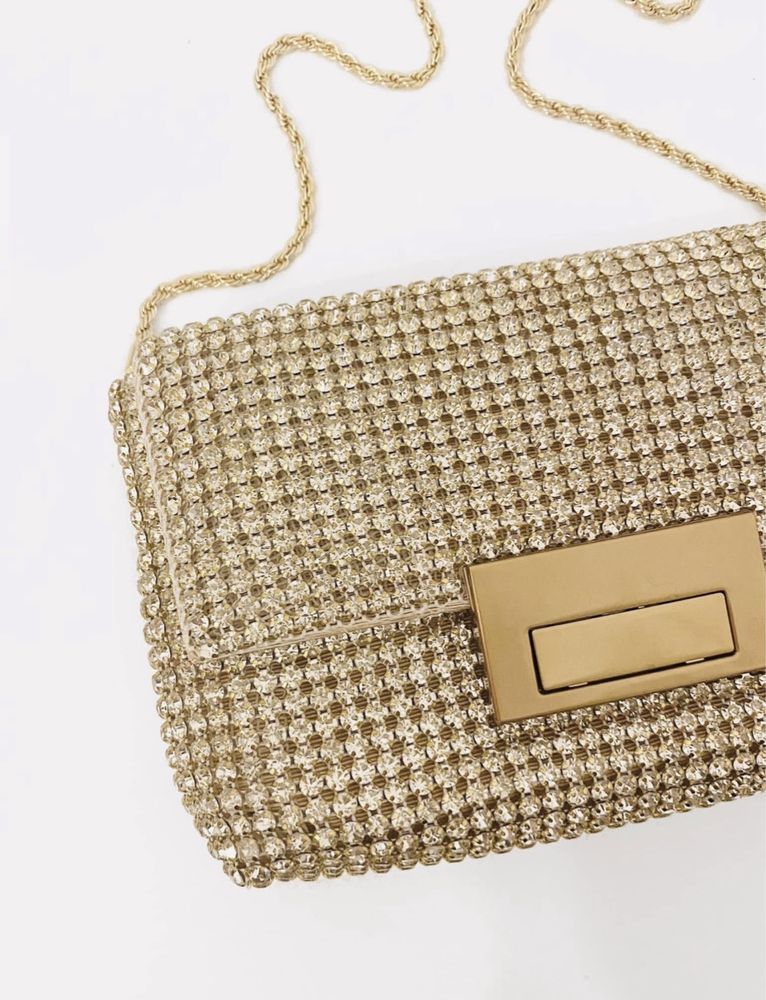 Torebka Loeffler Randall model June nowa z metkami i workiem złota