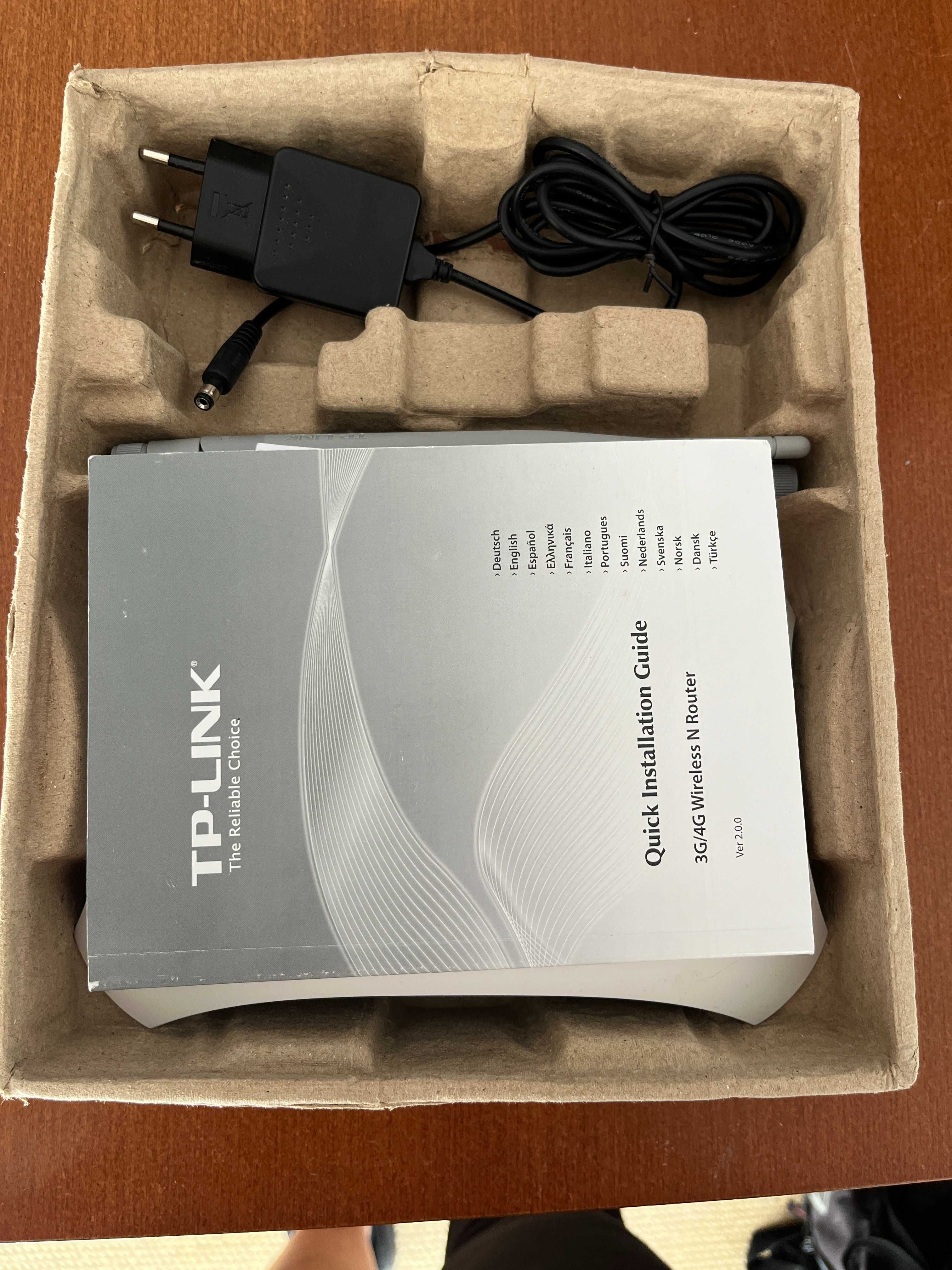 TP-LINK - Router 3G/4G Wireless N Router TL-MR3420