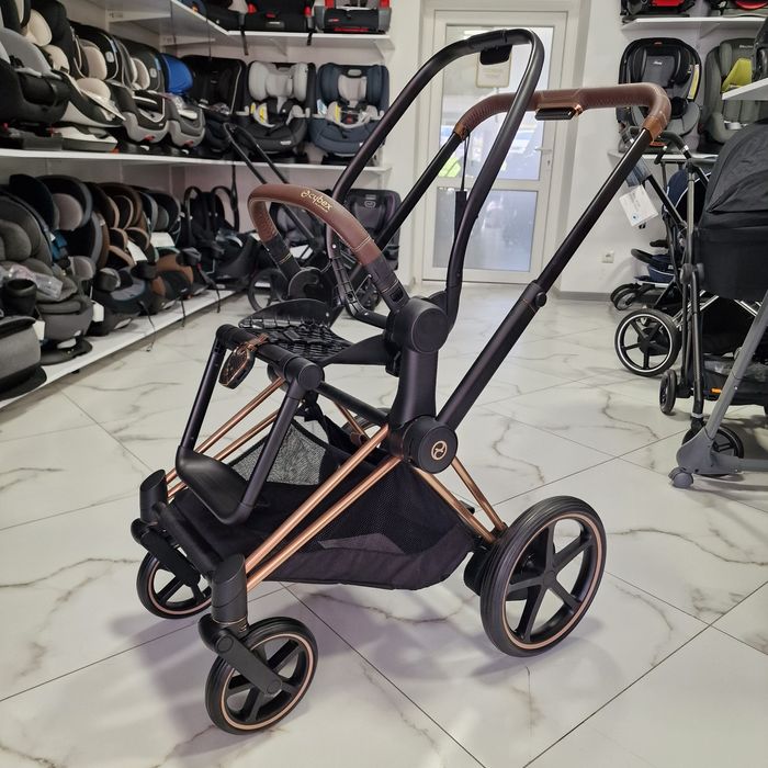 Шасі і каркас прогулянкового блоку Cybex e Priam 3.0 rose gold НОВА