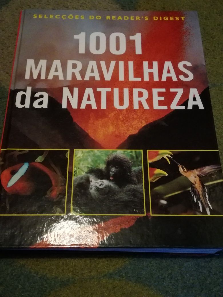 Livro '1001 maravilhas da natureza'