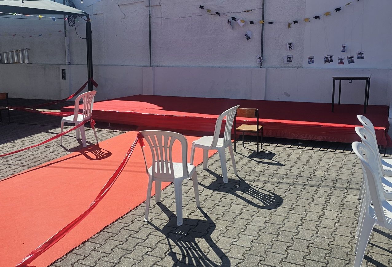 Estrutura para palco 3mts x 6mts