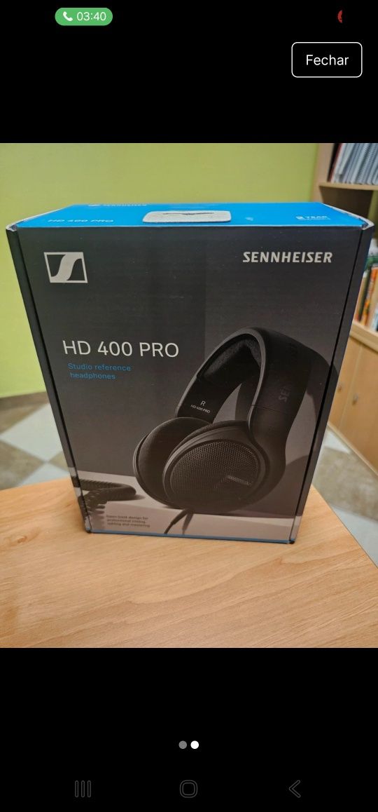 Sennheiser HD 400 Pro estúdio