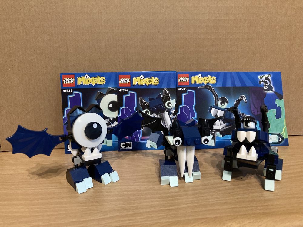 Lego Mixels nr 41533, 41534, 41535