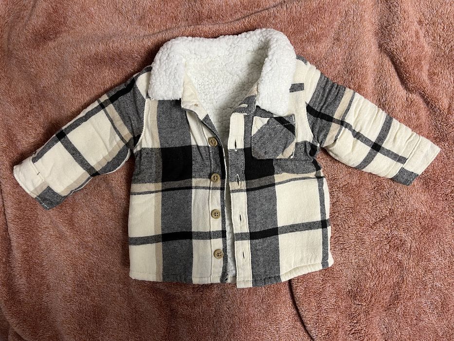 Утеплена рубашка 0-3м