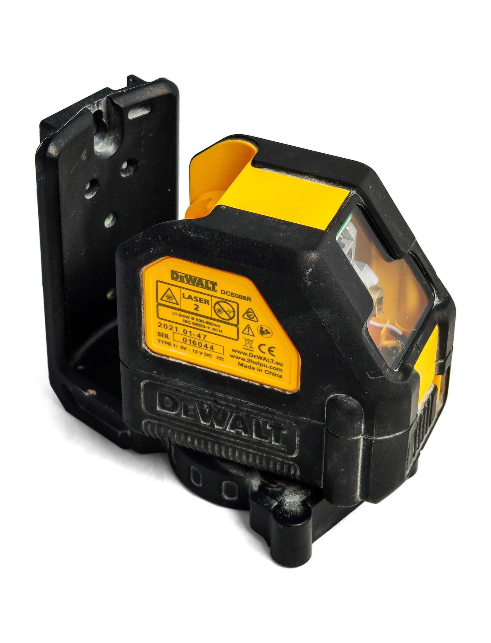 Laser krzyżowy czerwony DeWalt DCE088R 12V | Komplet!