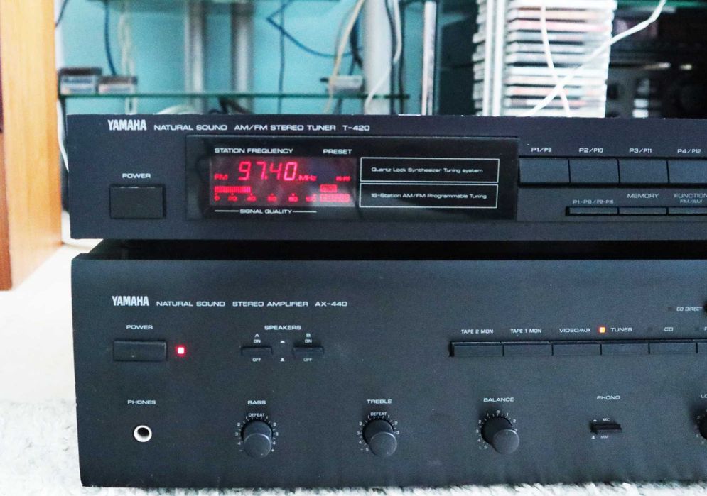 Фм приёмник тюнер YAMAHA T-420 Япония