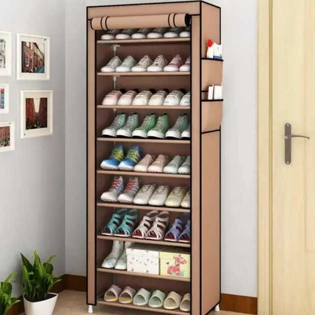 Шкаф для обуви, Шафа для взуття, Shoe Cabinet тканинна 9 полочек