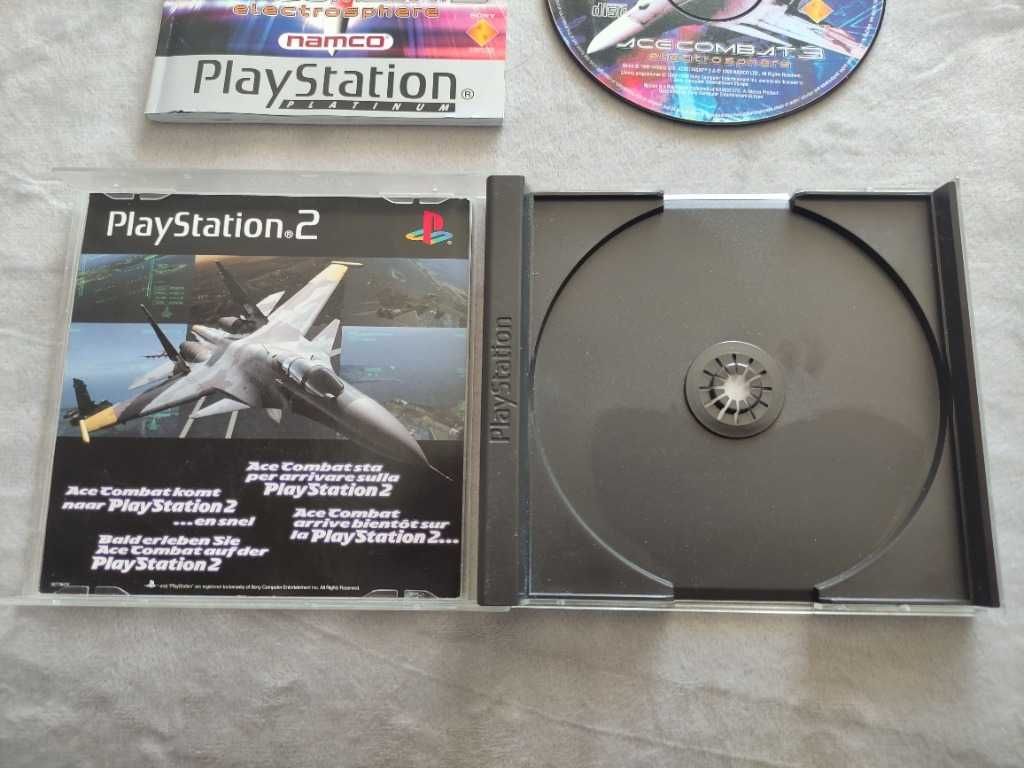 Ace Combat 3 Electrosphere Platinum PS1 PlayStation 1