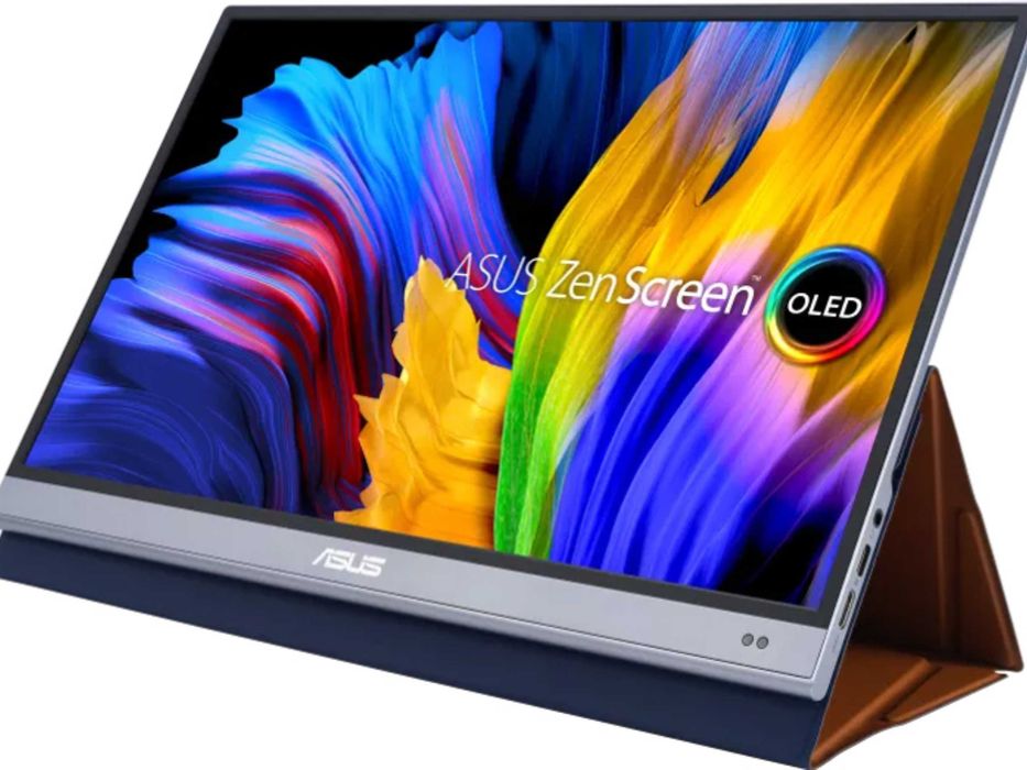 Портативний монітор Asus ZenScreen OLED MQ16AH FullHD|400ніт|HDR