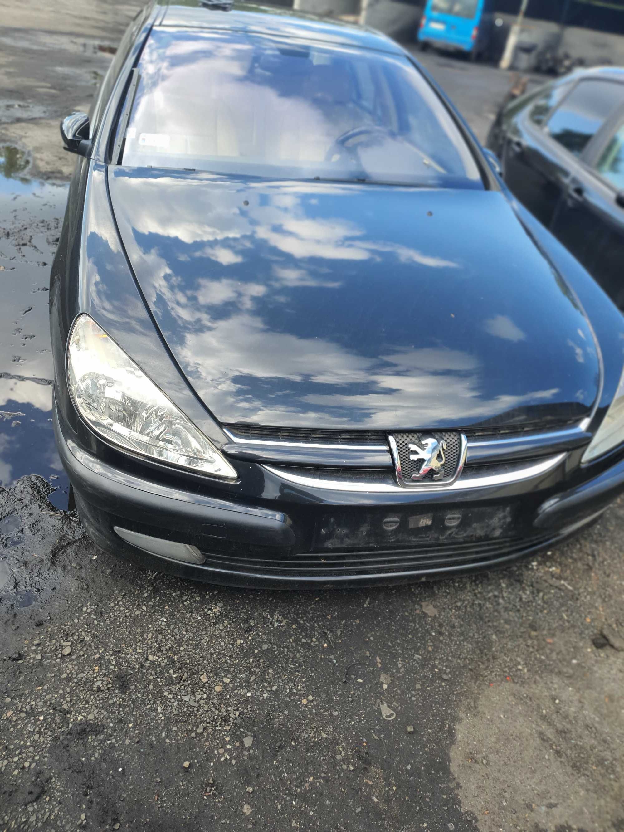 Maska pokrywa silnika Peugeot 607