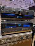 Zestaw Technics SA-AX6+Technics SL-MC6,papiery,pilot,110 płyt