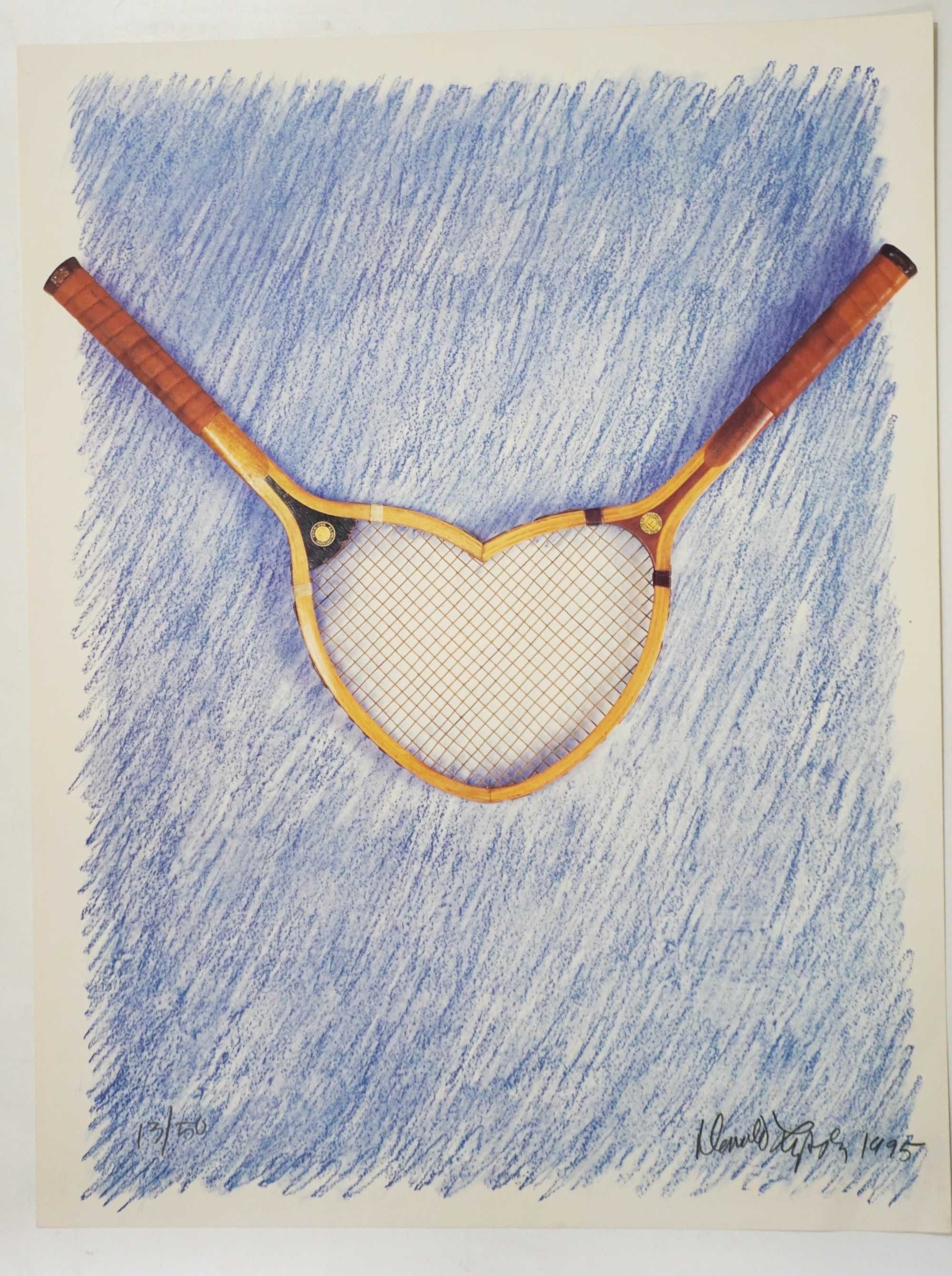 Serigrafia de Donald Lipski - Roland Garros 1995