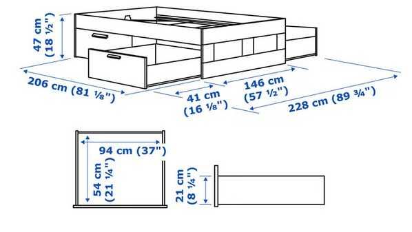 BRIMNES IKEA Estrutura cama c/arrumação, branco, 140x200 cm