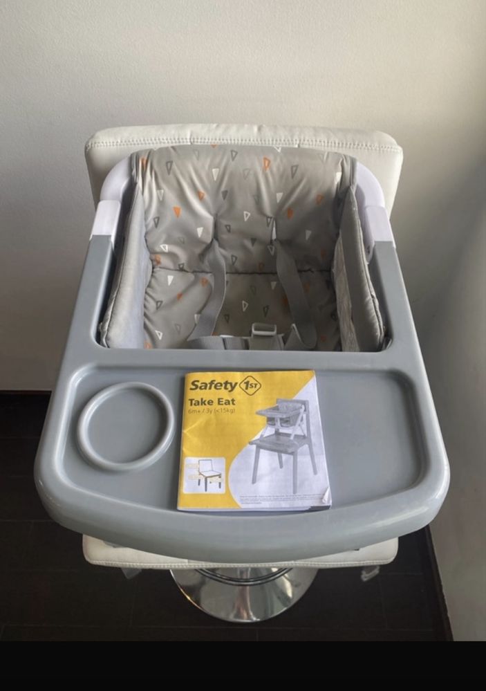 Cadeira comer para  bebe safety 1st