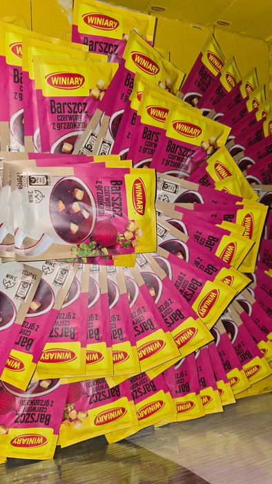 Zupa Winiary pieczarkowa/barszcz czerwony - 60 sztuk!