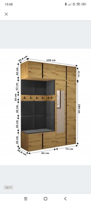 Garderoba do przedpokoju