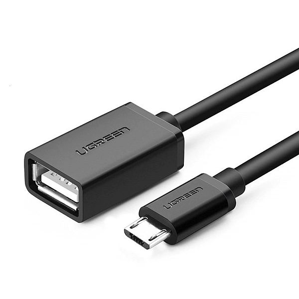Ugreen kabel adapter przejściówka OTG USB (żeński) - micro USB (męski)