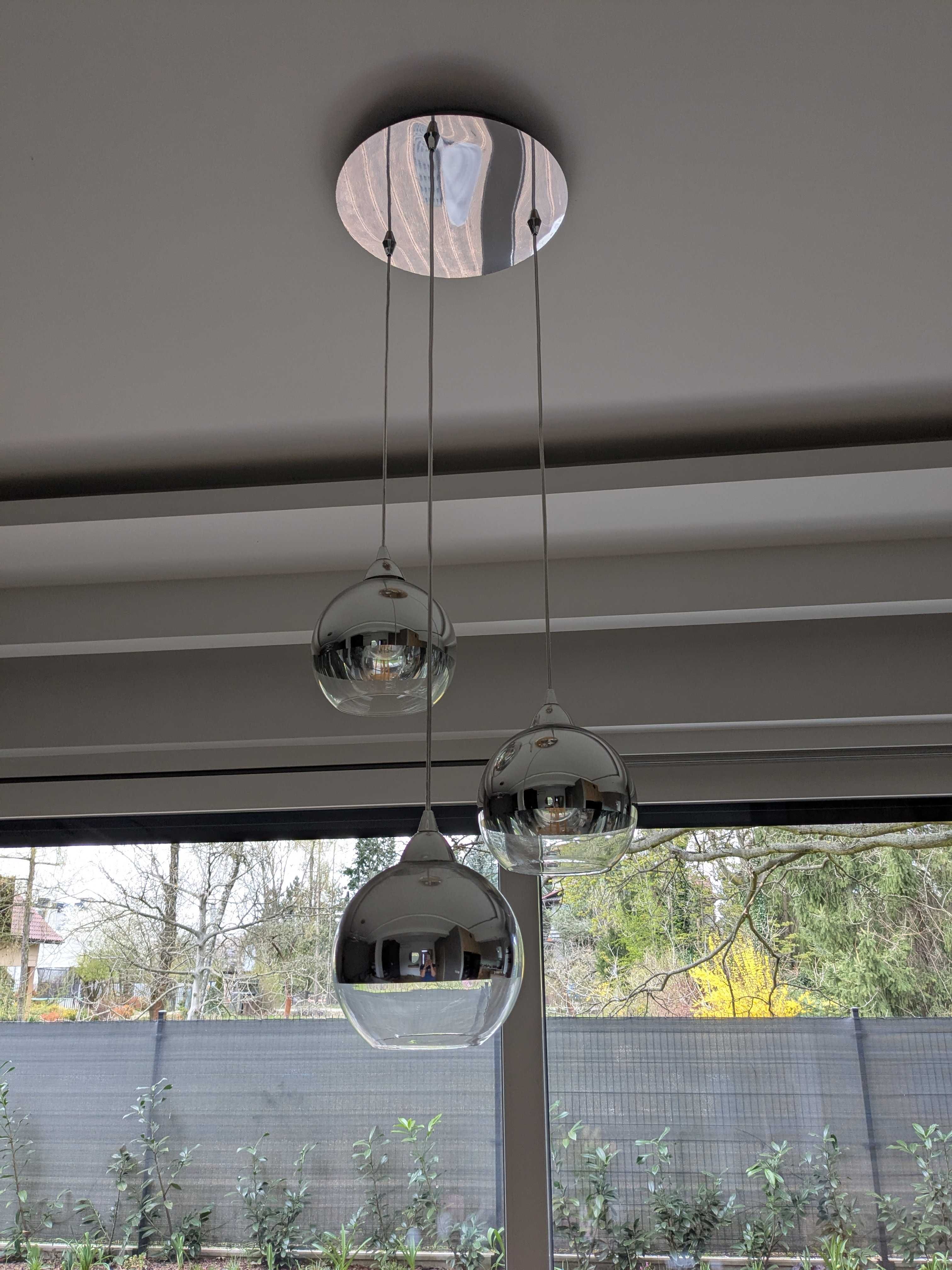 Lampa wisząca chrom GLOBE III Nowodvorski 9306
