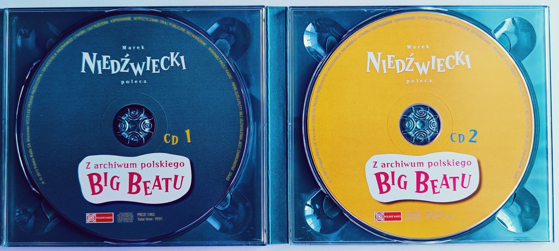 Marek Niedźwiecki poleca Z Archiwum Polskiego Big -Beatu 2CD 2012r