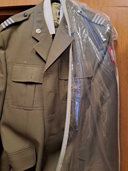 Mundur wyjsciowy obszyty w stopniu plut.