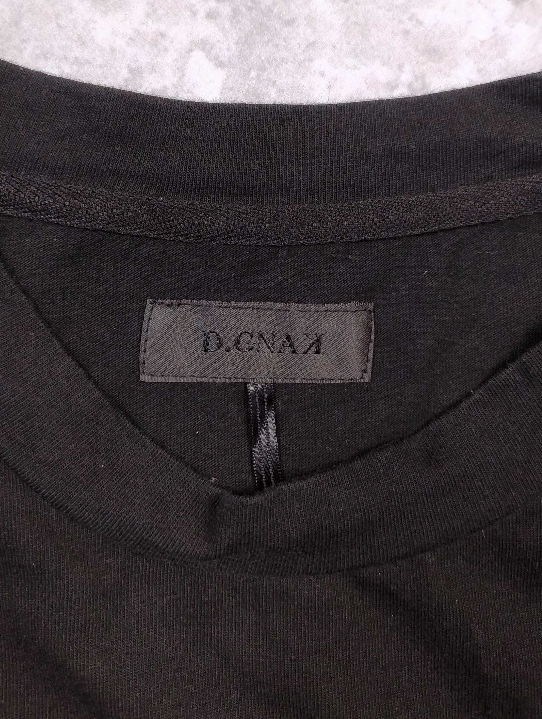 Czarna bluza D.GNAK by Kang.D techwear avant garde L