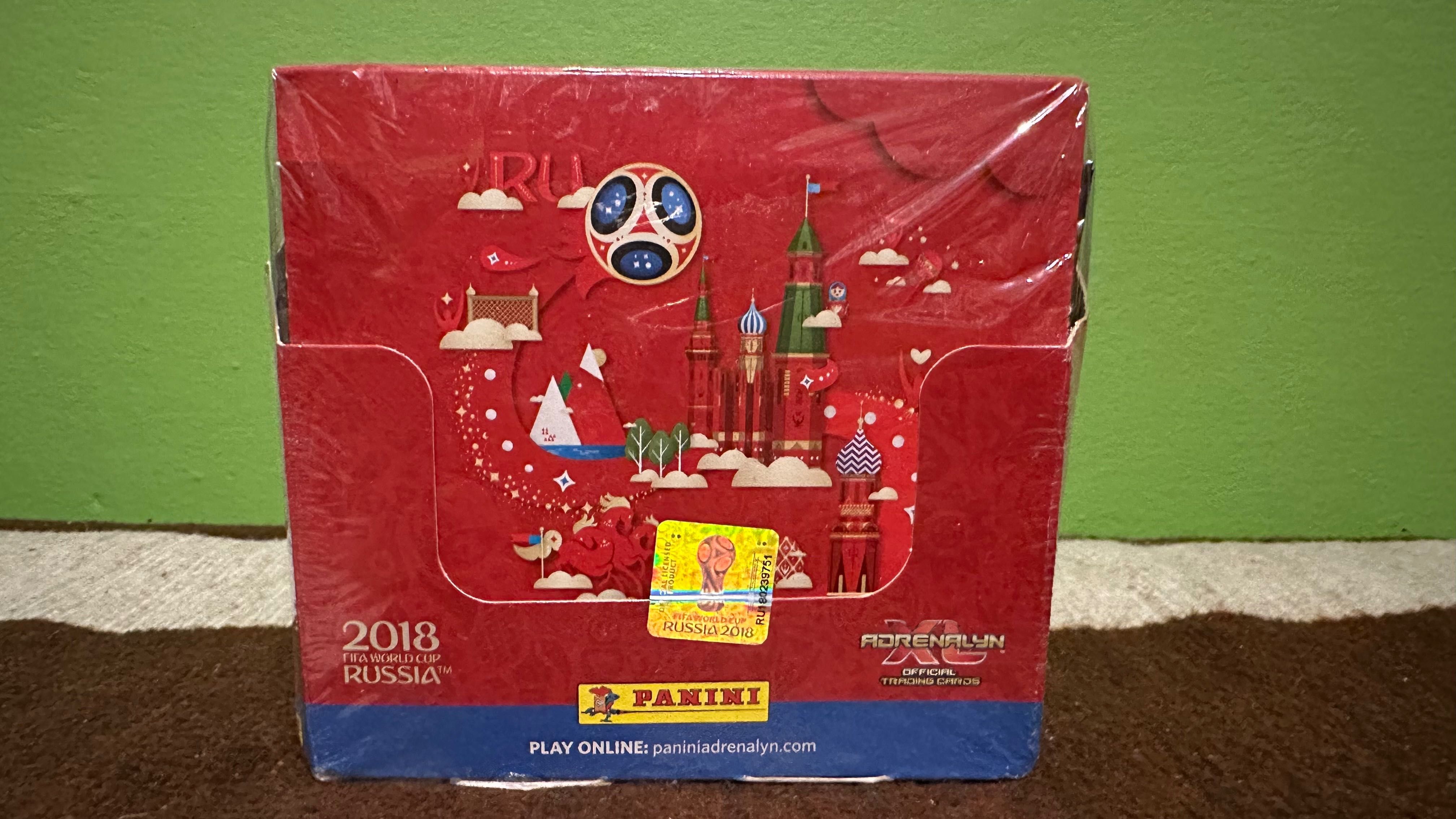 Adrenalyn XL Fifa World Cup Russia 2018 PANINI saszetki BOX 50 sztuk