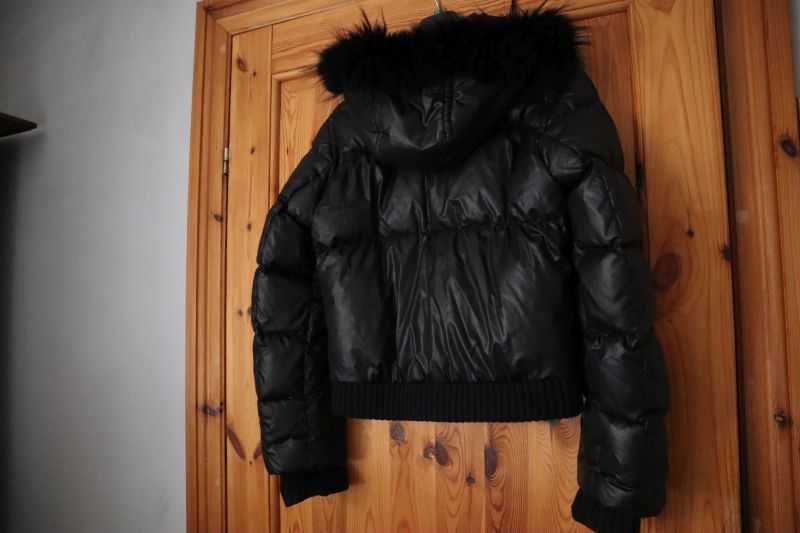 Kurtka Marc O'Polo puchowa z kapturem i futerkiem roz. 34