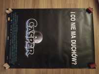 Oryginalny plakat filmowy przyniesiony z kina - "Casper"