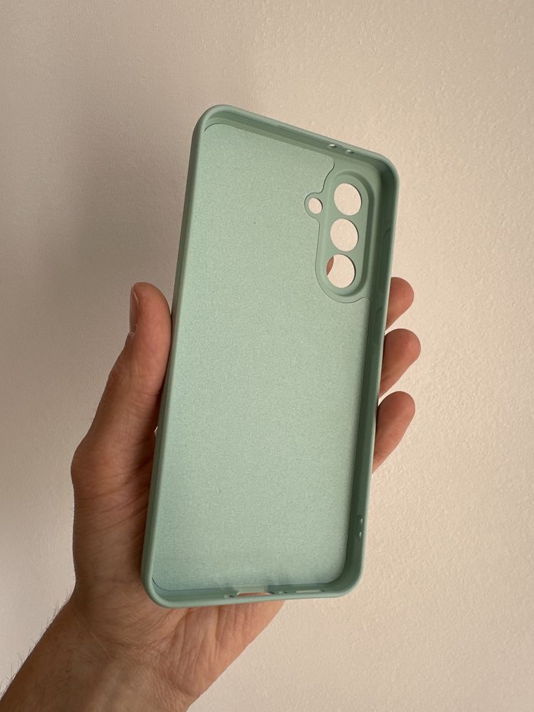 Etui finger grip jasno zielone + SZKŁO hart. do Samsung Galaxy A56 5G