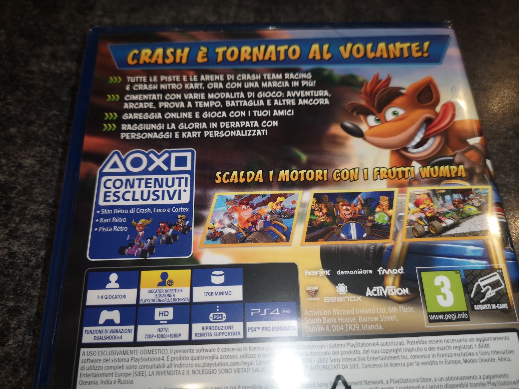Crash Team Racing Nitro Fueled PS4 gra (nowa w folii) sklep Ursus