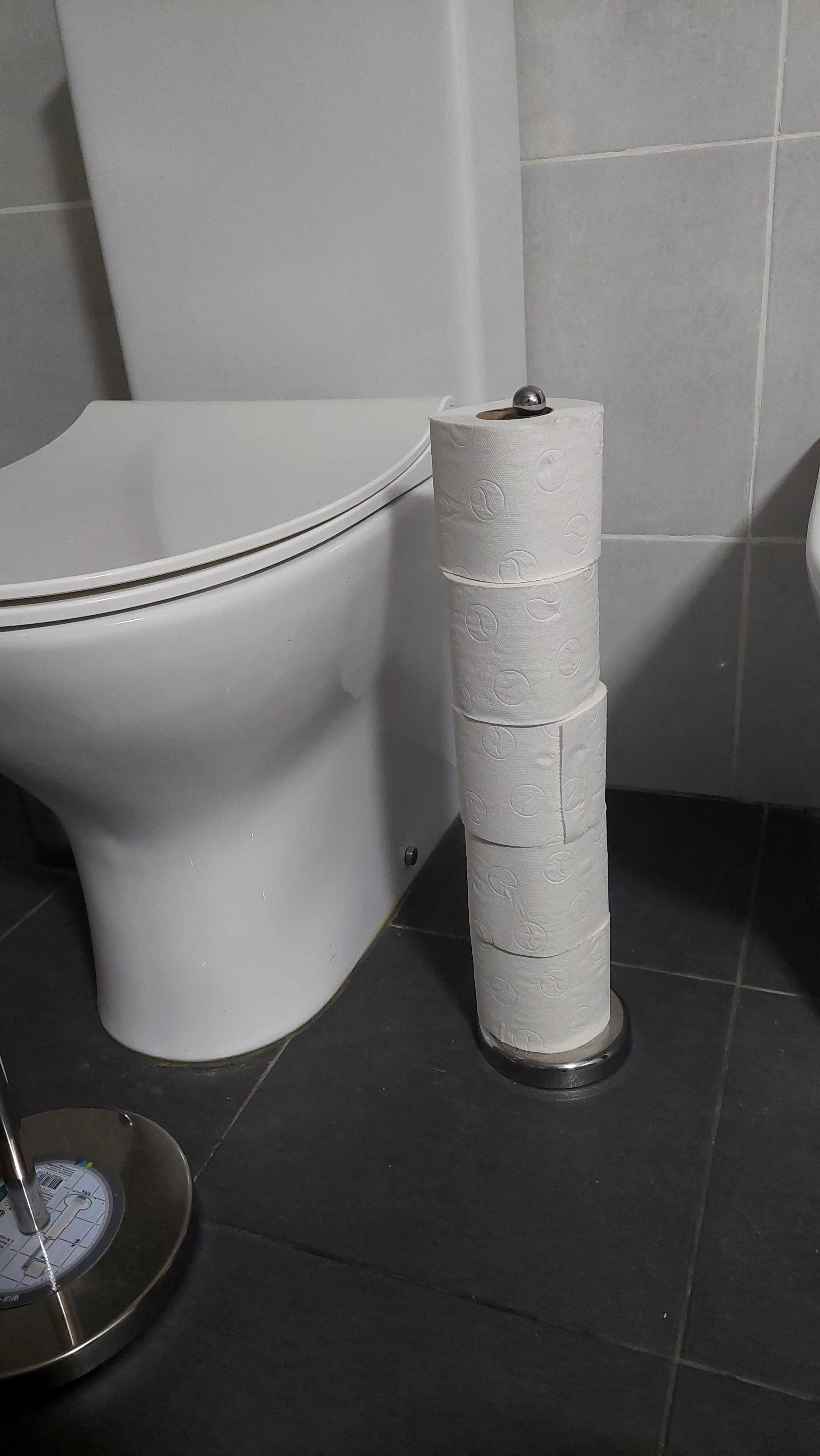 Porta rolos papel - como novo