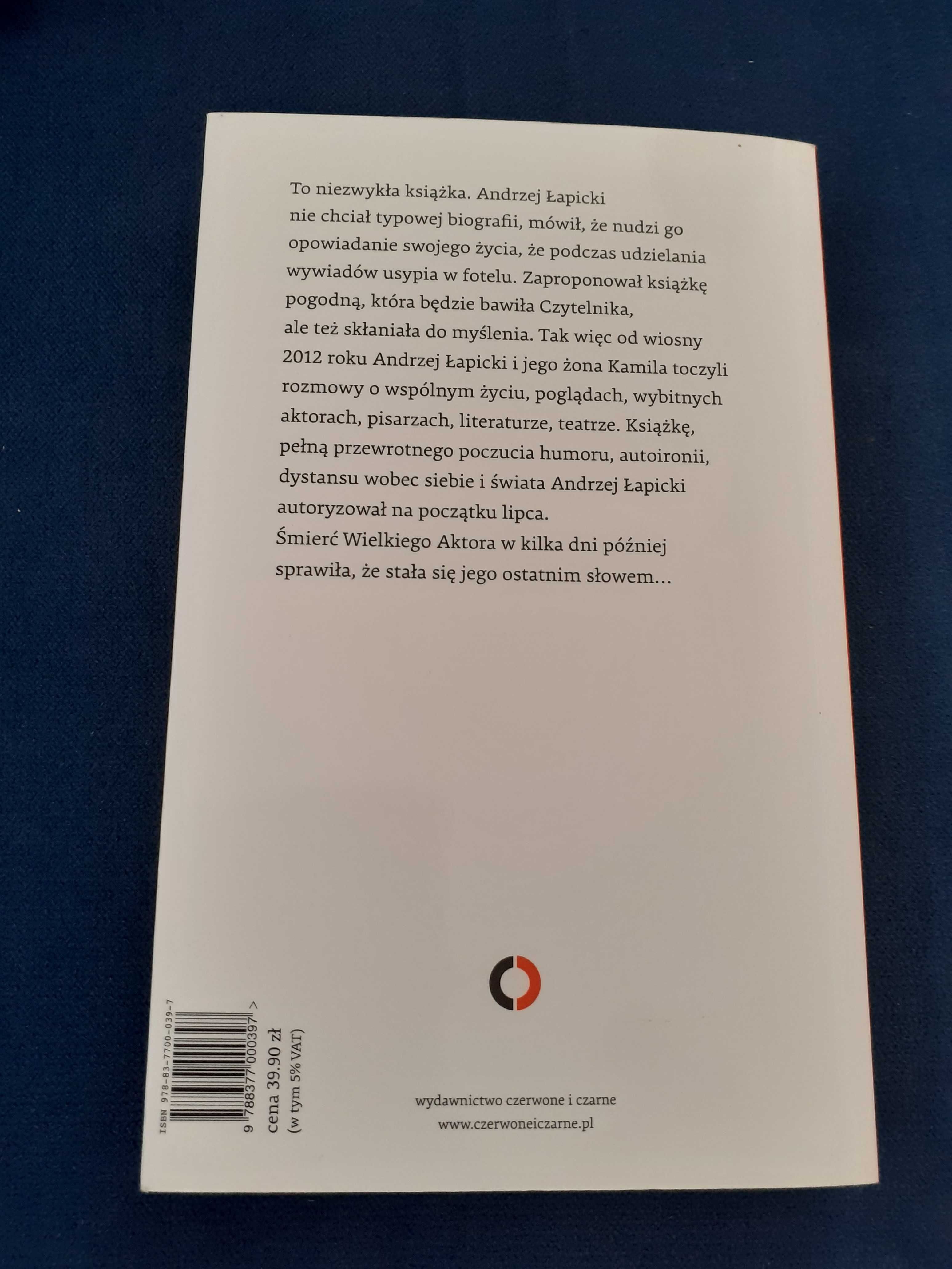 Łapa w Łapę z Andrzejem Łapickim rozmawia Kamila Łapicka